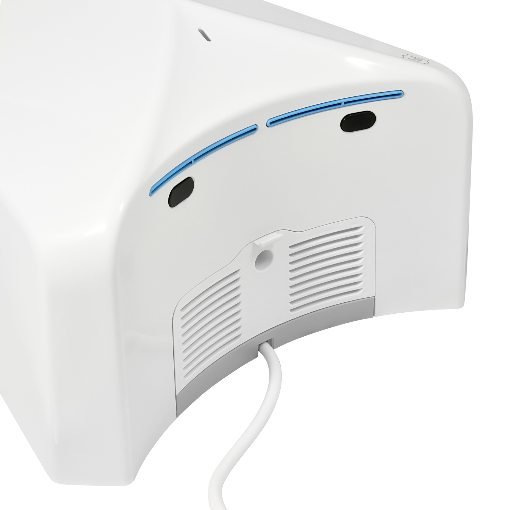 Электросушитель для рук PUFF-8840 высокоскоростной, белый 1,1 кВт,  (1401.325)