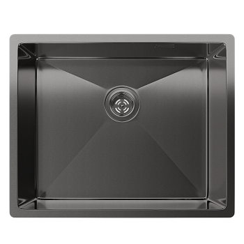 Rivelato Rinox 5444 UN PVD black Мойка нерж.сталь 1 чаша  540*440*200 мм арт.5444 UN PVD black