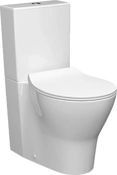 Унитаз-компакт СКАНДИ МЛЖС Slim Soft Close двухрежимный, сиденье дюропласт с микролифтом CDB00029301 (4810531151326)