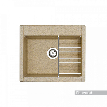 Мойка для кухни  Делия 60 602х517х218 мм, песочный