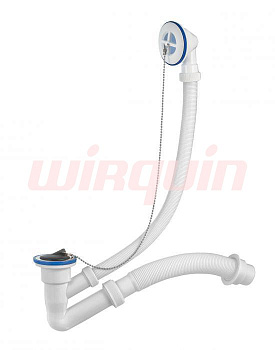 Сифон "Элит" для ванн 1½ х 50/40 мм с пластиковыми чашками Ø63 мм