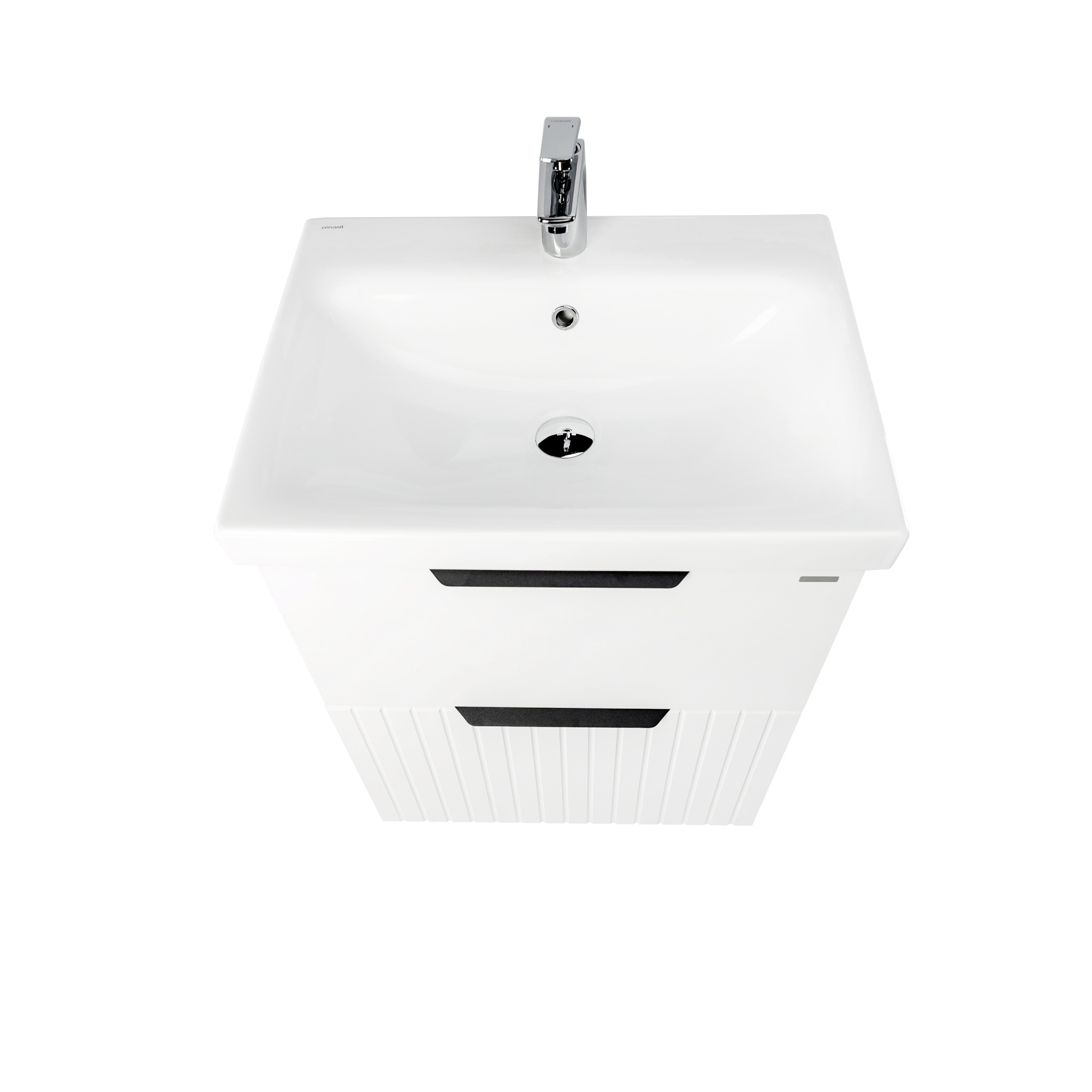 Тумба под раковину VIANT СИЦИЛИЯ 60 напольная белый (VSIC60MDBEL-T2Y)