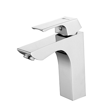 Unit Смеситель для раковины, монолит.излив 128мм, р/ОД, хром, LM, LM4537C