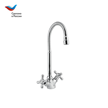 Смеситель для кухни СЛАВЕН Прораб СЛ-ДВ-О25 хром