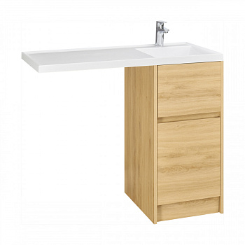 Фасады для тумбы ЛОНДРИ 40, компл. 2шт., дуб сантана