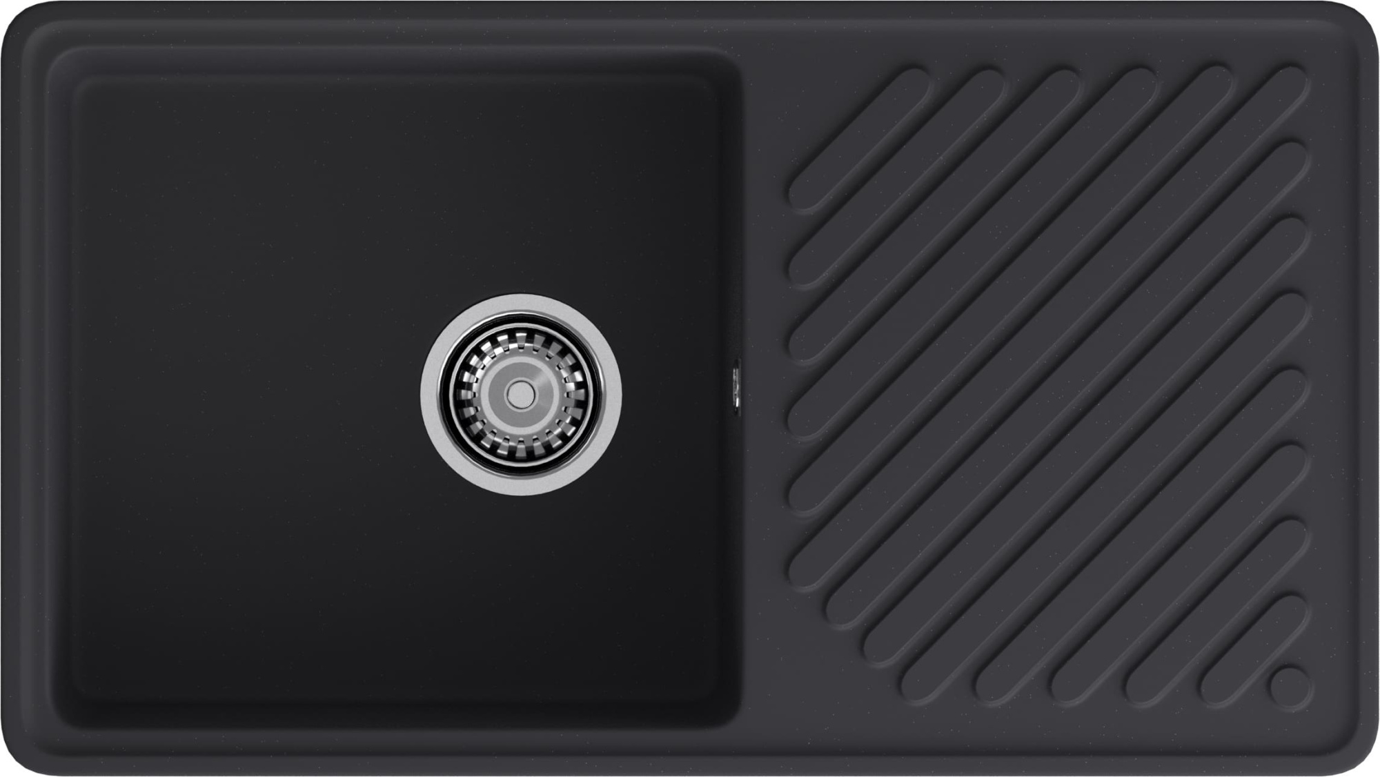 GranFest QUARZ (GF-ZL53) Мойка для кухни 860*480мм (черный)