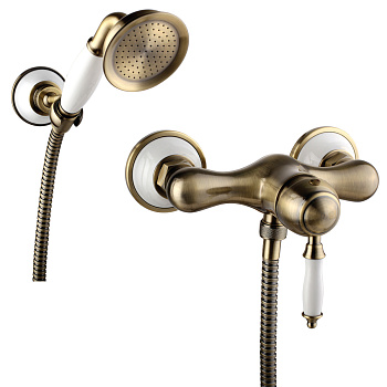 Villa Смеситель для душа, без излива р/ОД, бронза, LM, LM4803B