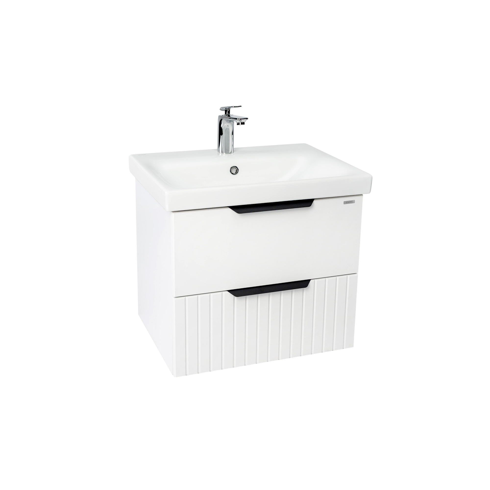 Тумба под раковину VIANT СИЦИЛИЯ 60 подвесная белый (VSIC60MDBEL-T2YP)