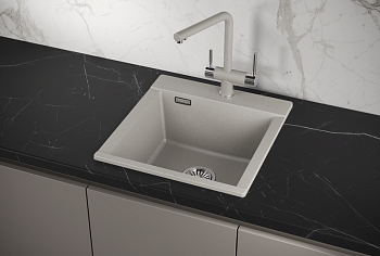 Кухонная мойка GRANULA (4701, БАЗАЛЬТ)