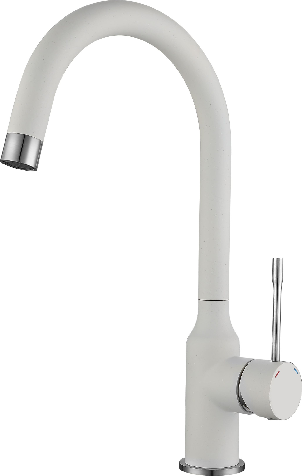 Смеситель для кухни RIVELATO Garda иней хром (1923502 brina cromo)