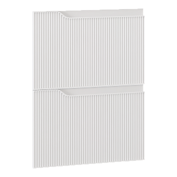 Фасад тумбы под раковину VIGO Neo 600-0-2 (Como) белый к корпусу тумбы 265 (277)