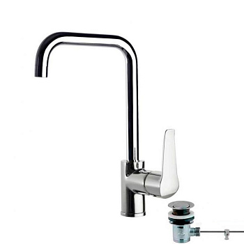 Смеситель высокий для кухни однорычажный с автоматическим клапаном YPSILON PLUS 6411VA1167