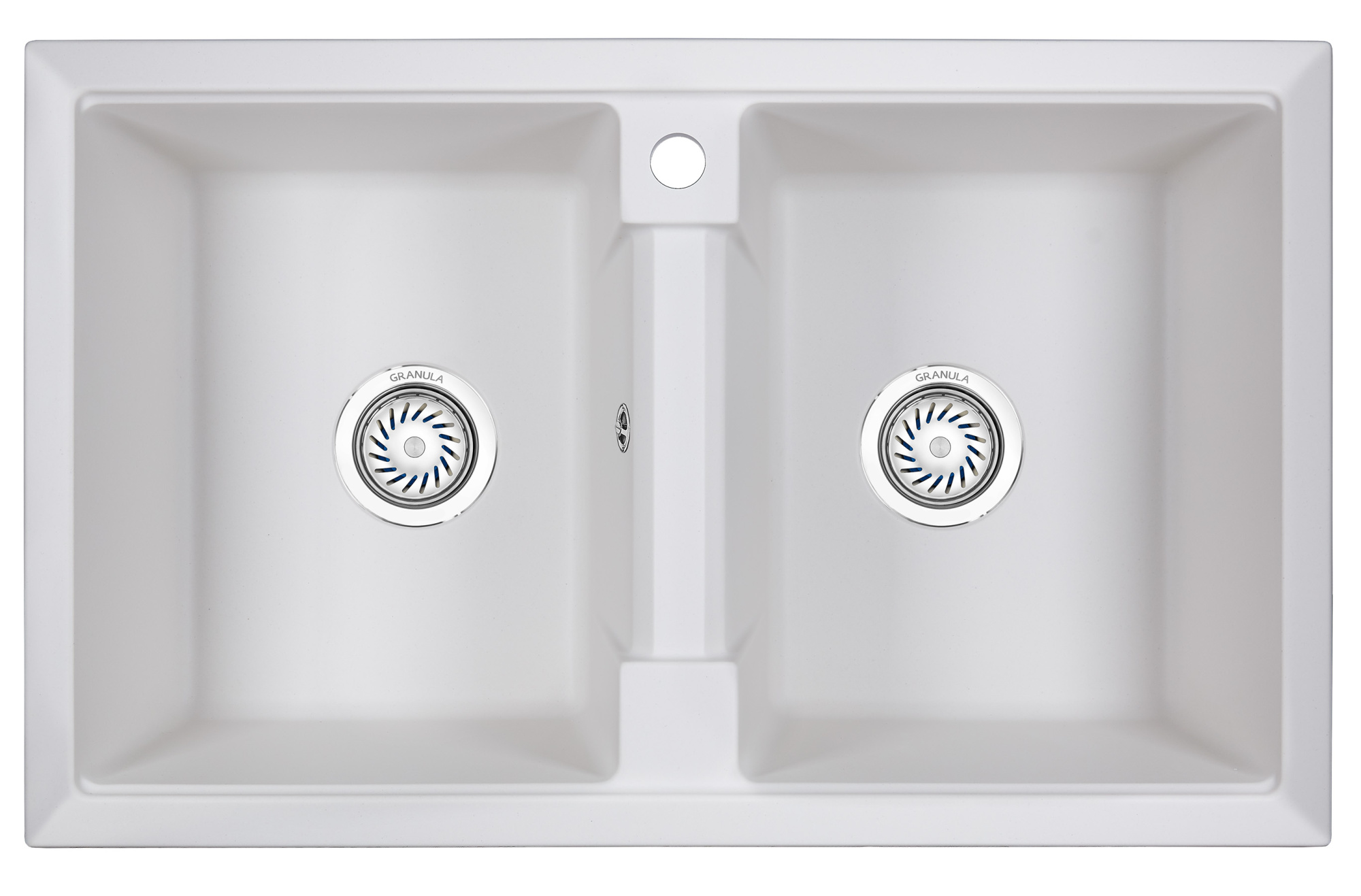 Кухонная мойка GRANULA (8101, АРКТИК)