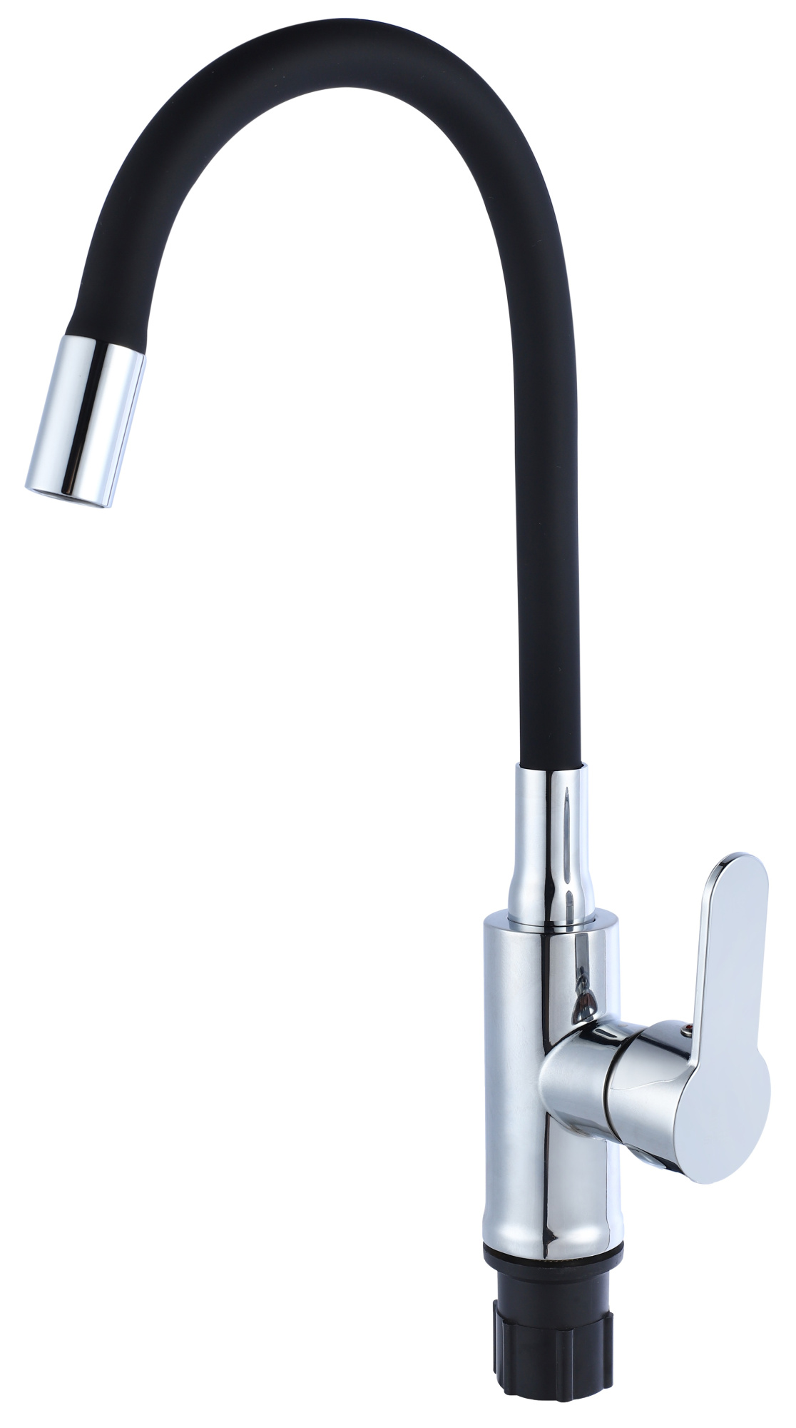 Смеситель для кухни TSARSBERG TSB-732-BL02 черный гибкий излив тип См-МОЦБА