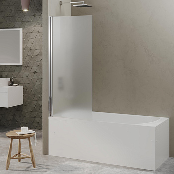 Душевая шторка RIVER S 800 матовое стекло, BERGES