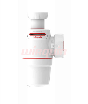 Сифон, WIRQUIN NEO  AIR SYSTEM 1 ¼ х 40 мм  без выпуска, WIRQUIN