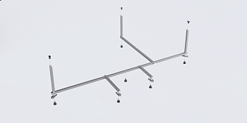 Каркас для ванны ALEX BAITLER KSL17 для ванны LADOGA 170х110