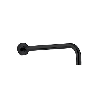 Кронштейн тропического душа настенный из латуни B350NM матовый черный