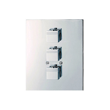 Встраиваемый термостатический смеситель для душа KUATRO 4723S на 3 выхода