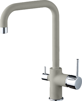 Смеситель для кухни RIVELATO Tovel с краном питьевой воды топаз хром (9025203 topazio cromo)