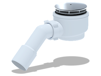 Сиф. для д/п 1 1/2*60 с пер.  труб.45 40/50 хром, ANI PLAST