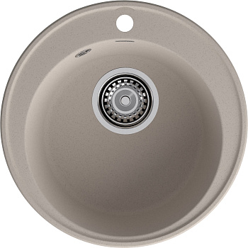GranFest QUARZ (ECO-08) Мойка чаша D=480мм (песок)