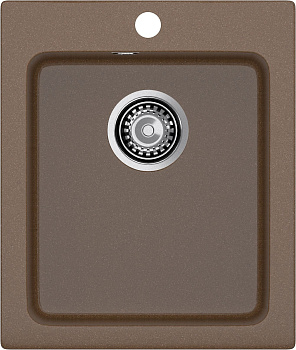 GRANFEST Мойка композит PRACTIK  GF-P--505  1-чаш. 427*505 мм  терракот арт.GF-