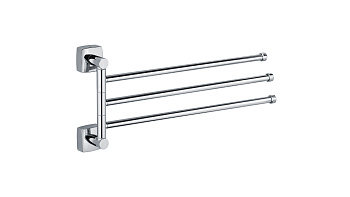 Полотенцедержатель рога 3-ой FIXSEN Kvadro (FX-61302A-3)