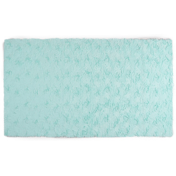 Коврик для ванной 1-ый Fixsen DELUX, FX-9040T бирюзовый, 70х120 см.