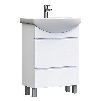 Тумба под раковину VIGO Wing 60 напольная белый (tn.WIN.BAL.60.2Y белый)