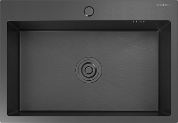 GranFest METAL (6545) Мойка нерж.1 чаша 650*450*215 мм 