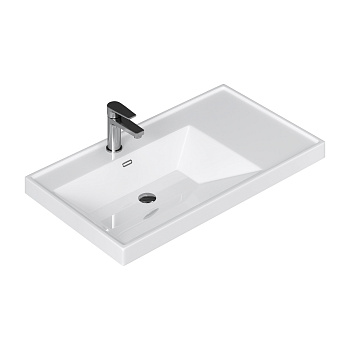 Раковина  9080 TL, встраиваемая, белая, EQUIL