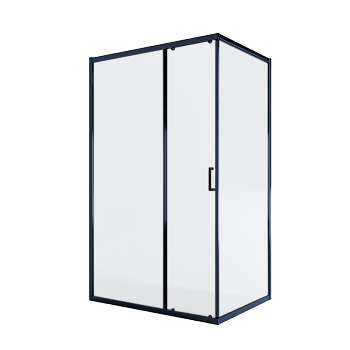 Душевой уголок ALEX BAITLER 1 серия AB14120B1 прозрачное стекло