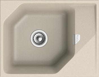 RIVELATO Мойка LOCUS 65  1-чаш 650*500 beige scuro арт.