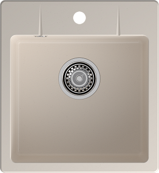 GRANFEST Мойка URBAN 245  1-чаша 450*490мм белый арт.GF-UR-