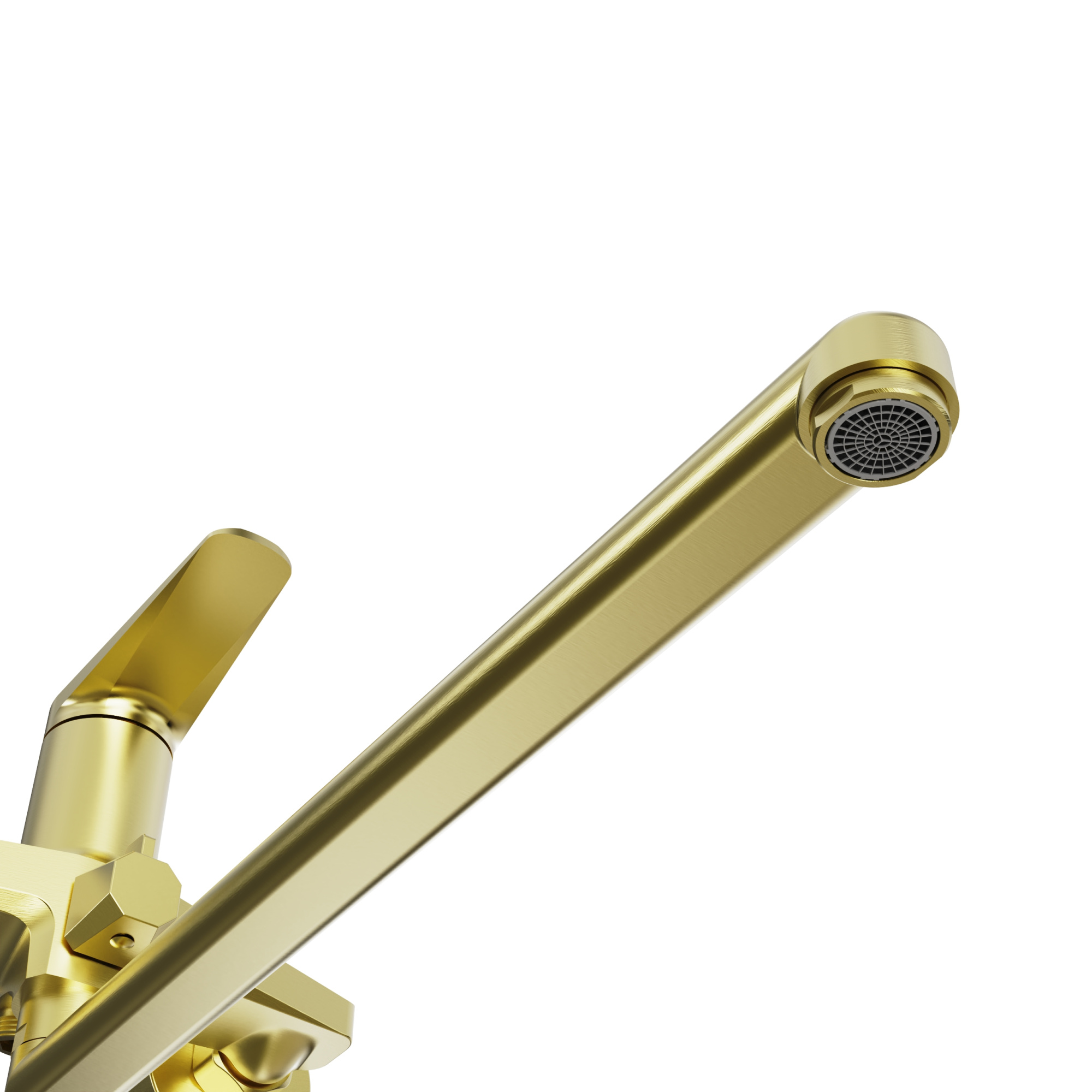 Смеситель для ванны TOKITO KIN брашированное золото (TOK-KIN-1015)