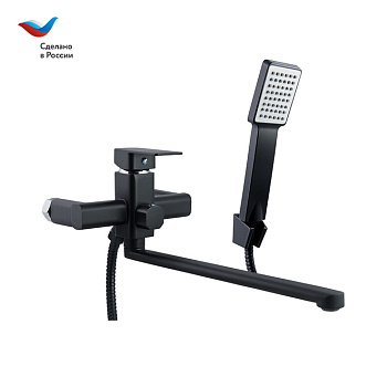 Смеситель для ванны СЛАВЕН Коттедж СЛ-ОД-Н3Ч черный