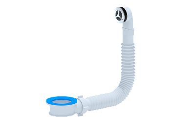 Адаптерное кольцо с круглым вертикальным переливом  (22мм), ANI PLAST