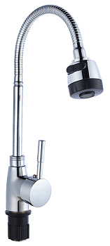 Смеситель для кухни TSARSBERG TSB-733-01 гибкий излив тип См-МОЦБА