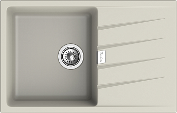 RIVELATO Мойка RAUM 78  1-чаша 780*500мм beige scuro арт.