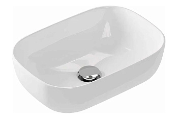 Раковина на столешницу MODUO 50 SQUARE, белый, VIANT