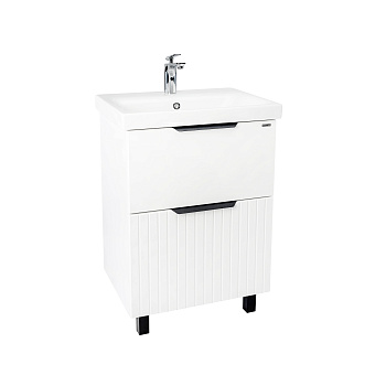 Тумба под раковину VIANT СИЦИЛИЯ 60 напольная белый (VSIC60MDBEL-T2Y)