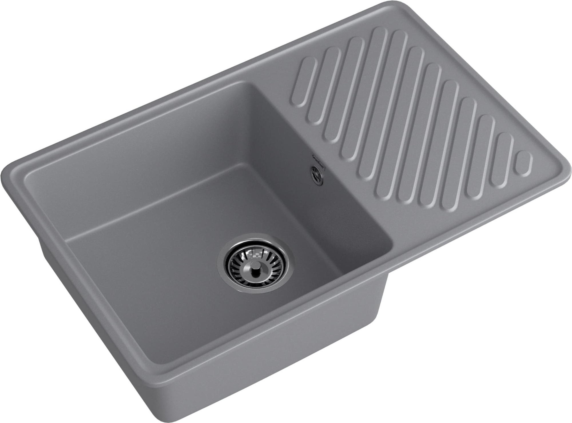 GranFest QUARZ (GF-ZL52) Мойка для кухни 760*480мм (темно-серый)