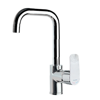 Смеситель высокий для кухни однорычажный NEW FLY 571101