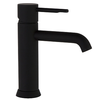 Смеситель для раковины однорычажный ODISEA 390401NM матовый черный (M)