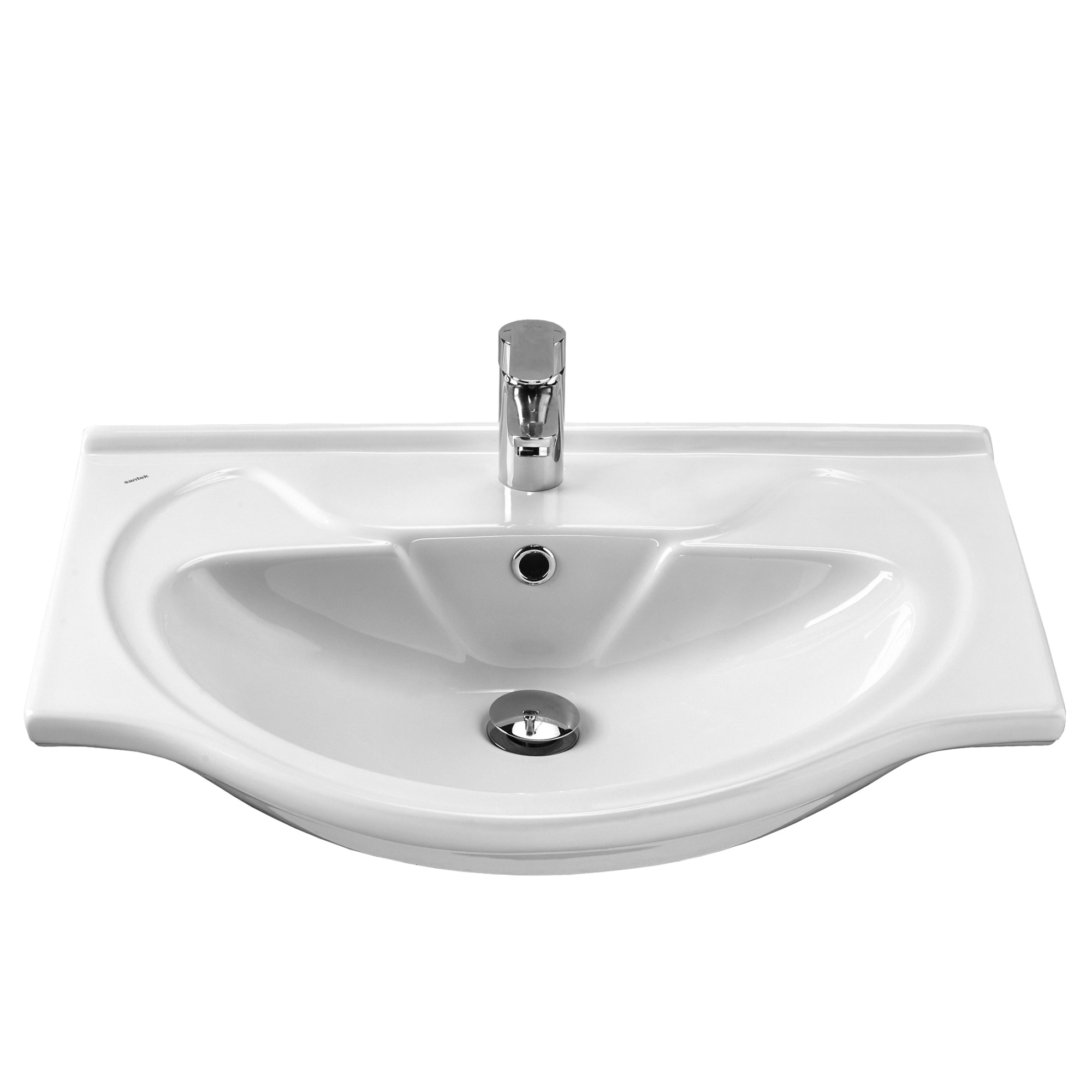 Раковина SANTEK Байкал 60 мебельная белый (WH109652)