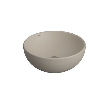 Раковина Mascon накладная, Ø 45 см, без отверстия под смеситель,  круглая, жасмин матовый, BERGES