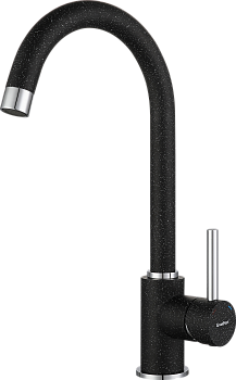 GF Смеситель для кухни, U-обр. D-35мм (черный)