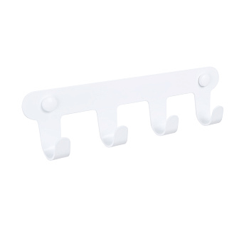 Планка 4 крючка Fixsen, FX-805W-4, белый