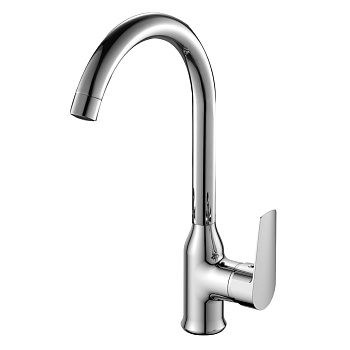 S35 Смеситель для кухни, выс.пов.излив 179мм, р/ОД, хром, ROS, S35-24